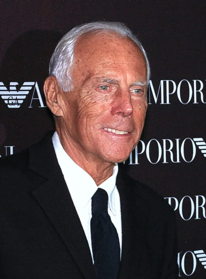 Portrait of Giorgio Armani, 2009.