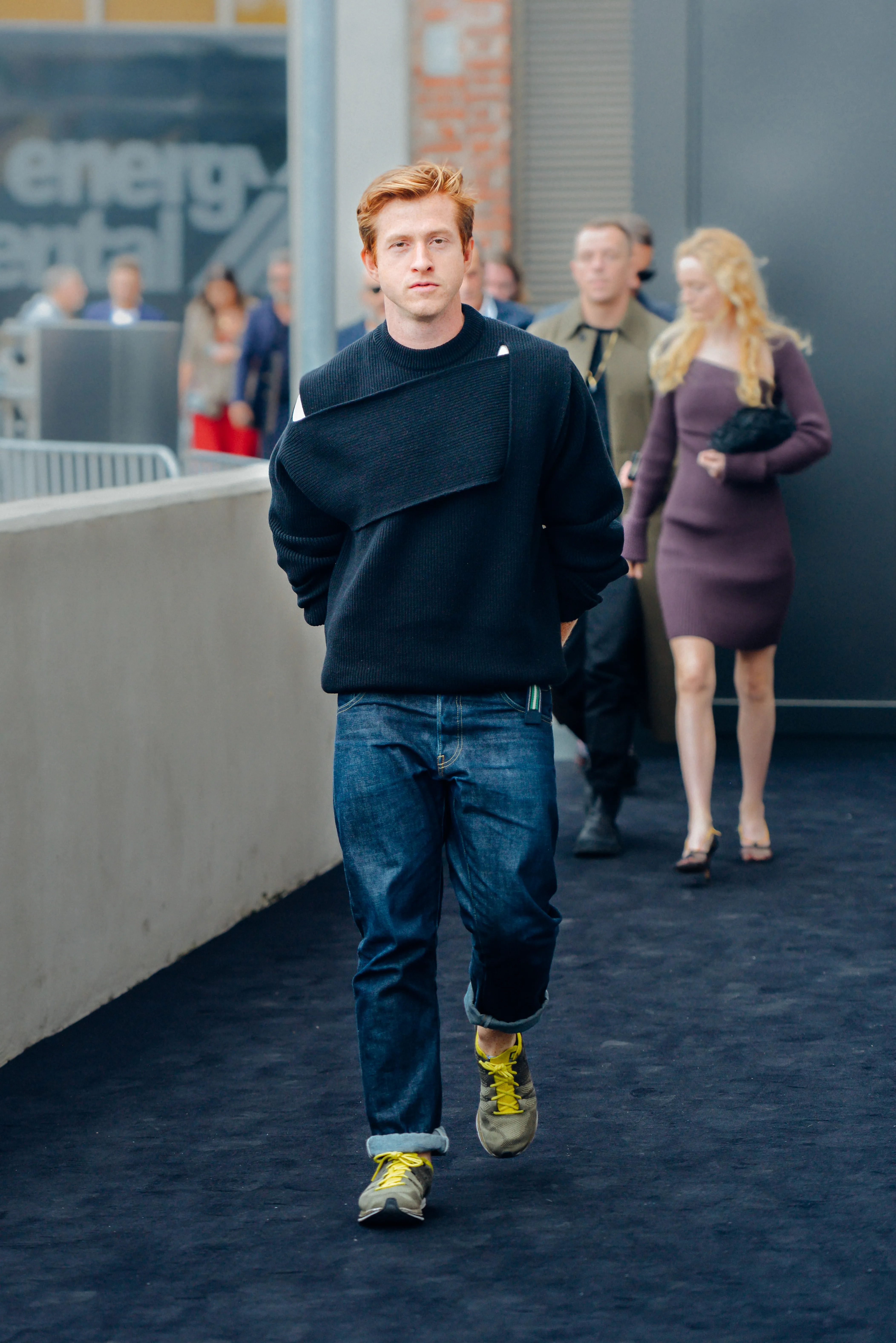 Daniel Lee at the Bottega Veneta Spring/Summer 2020 show in Milan, September 2019.