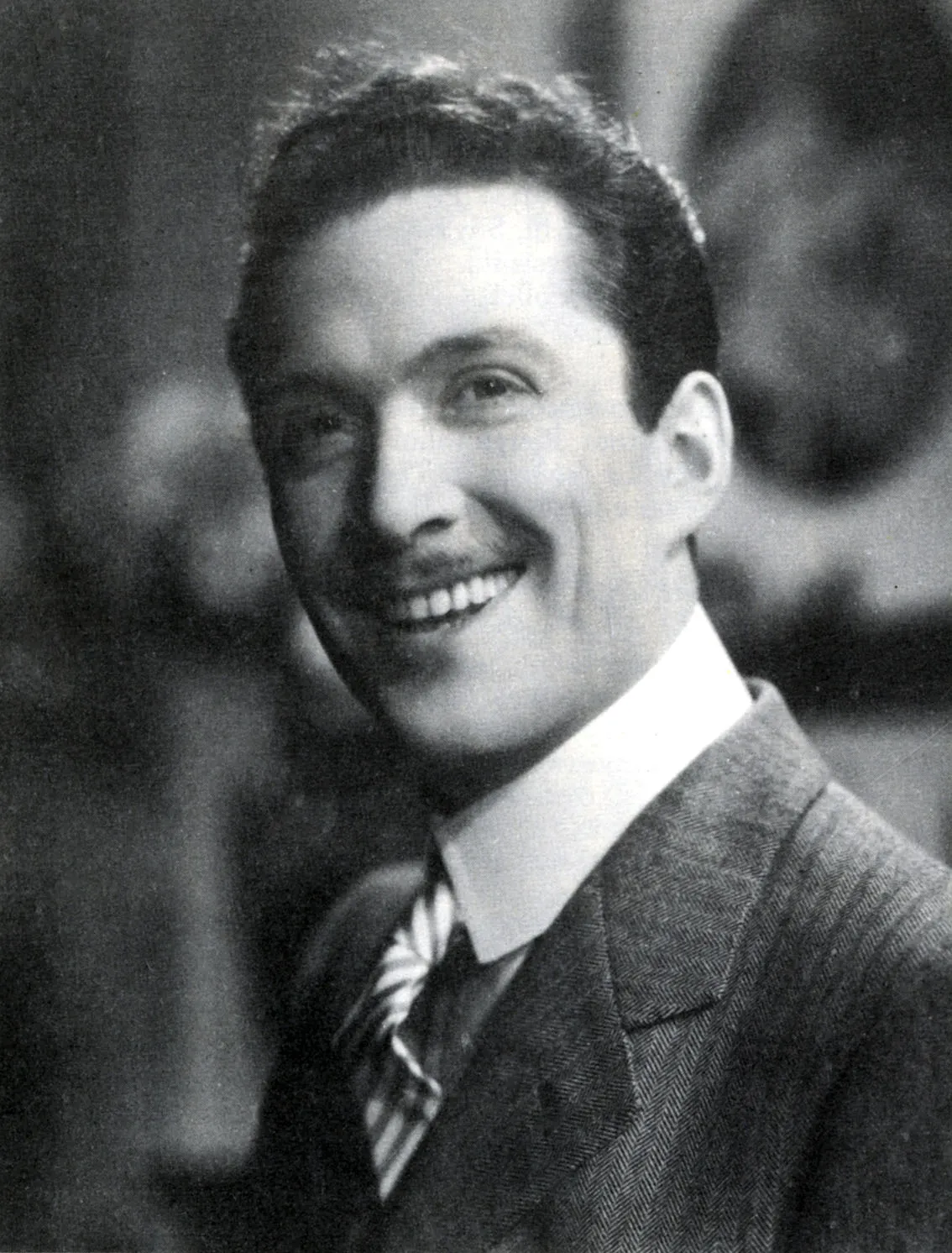 Rodolfo Gucci, third son of Guccio, photographed in 1940 under his actor's stage name Maurizio D'Ancora.