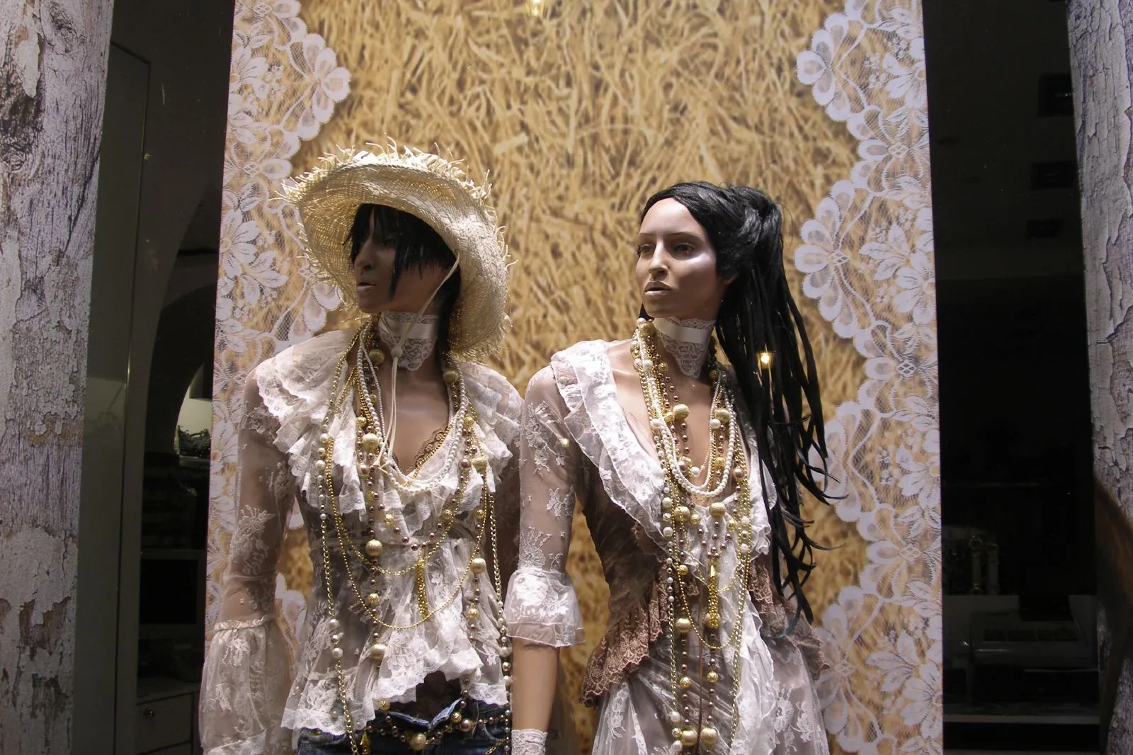 Prada boutique storefront in Rome, May 2006.